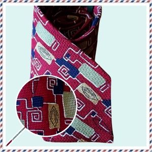 AMERICAN OUTPOST TRENDY 100% SILK MENS TIE